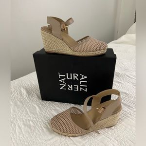 Naturalizer Phoebe wedge sandals Sz 8 1/2